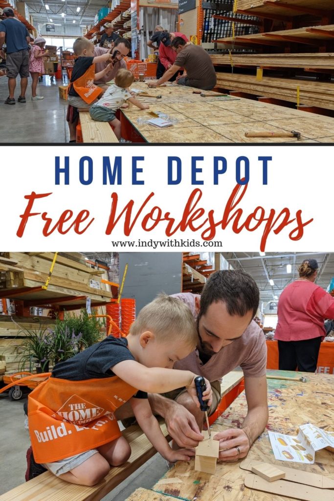 FREE Home Depot Kids 1st Saturday Each Month