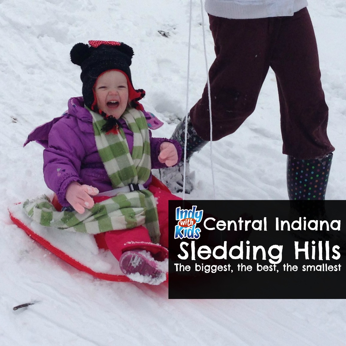 Snow Sledding Hills in Indianapolis & Surrounding Areas | Includes Map