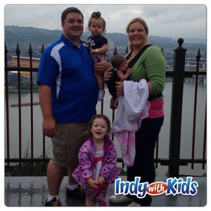 family picture in pittsburgh incline