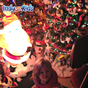 Greenwood Indiana Christmas Tree House Indy with KIds 2