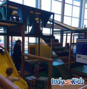 Infant and Toddler Area indoor playground