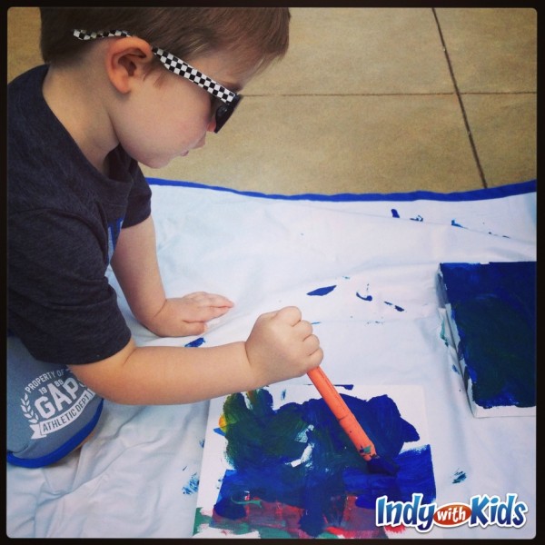 Mothers Day Crafts  Indy with Kids LOVE Canvas
