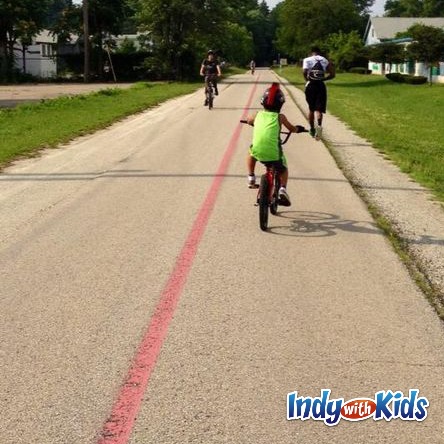 easy bike trails for kids