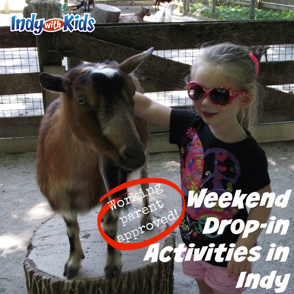 Weekend Drop-in Activities in Indy
