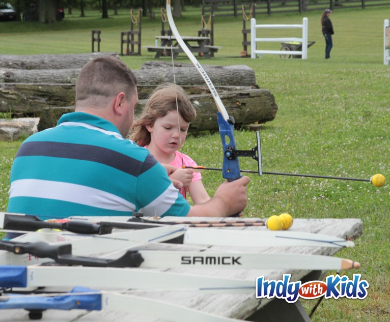 bonnybrook farms clarksville kings island cincinnati ohio family travel archery