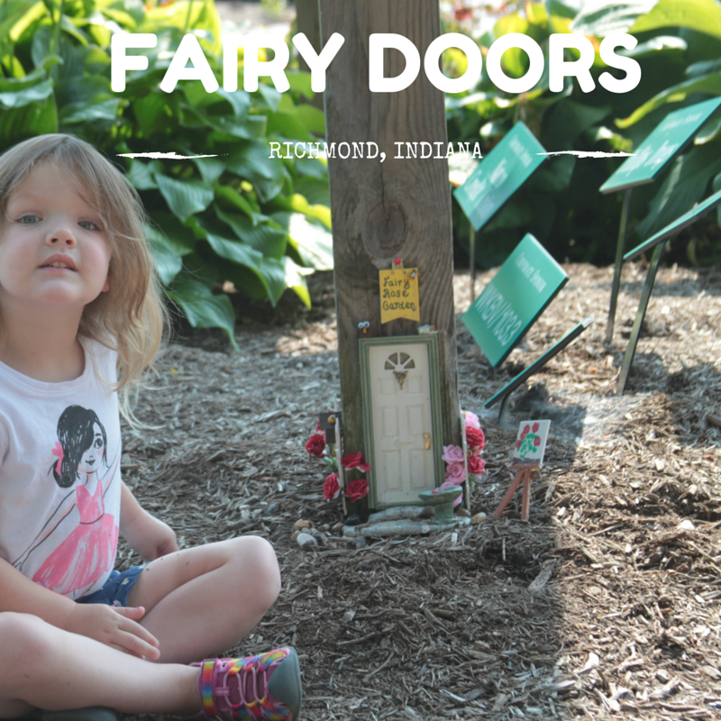 FAIRY DOORS RICHMOND indiana free things to do with kids