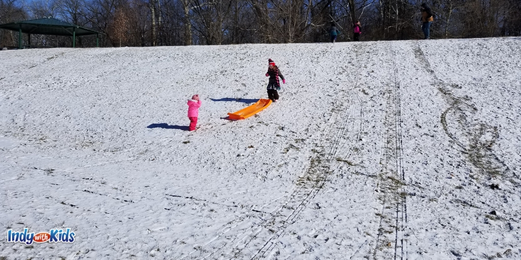 Best Snow Sledding Hills in Indianapolis Bring Your Own Sled