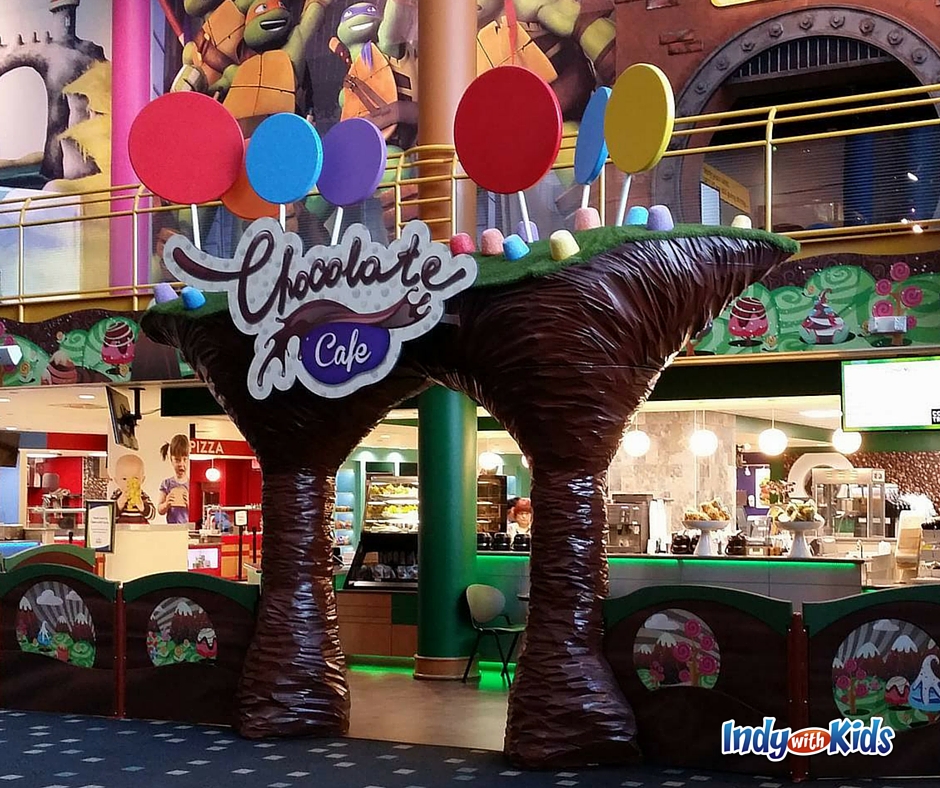 Chocolate Slide and Chocolate Café | Children's Museum