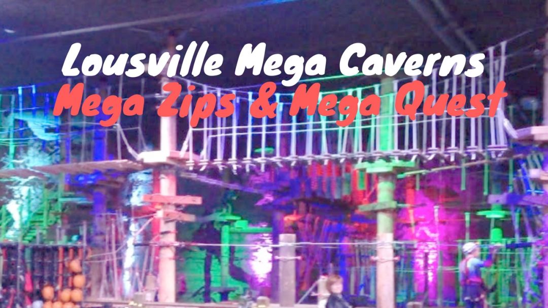 Louisville Mega Cavern Underground Mega Zips, Quest Ropes Course