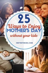Things to do for Mother's day