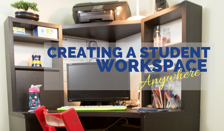 Creating a Student Workspace or Classroom in Your Home