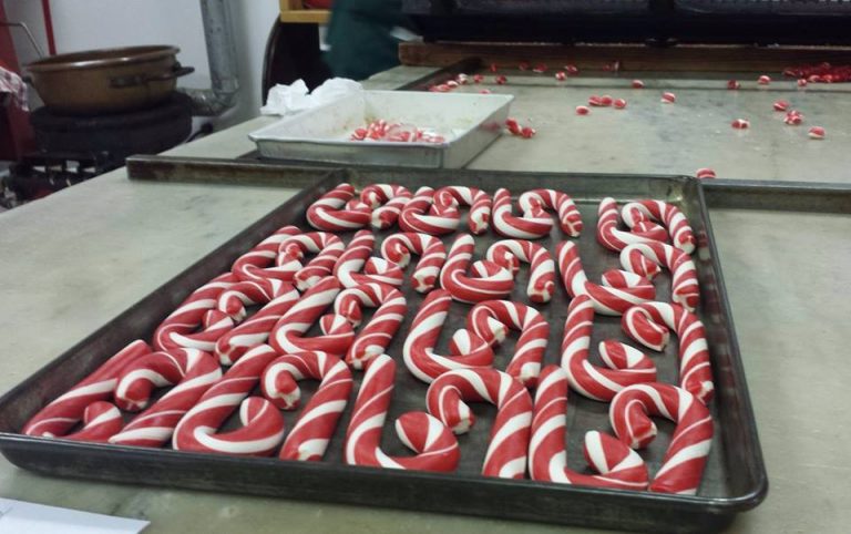 Martinsville Candy Kitchen | Candy Cane Demonstrations