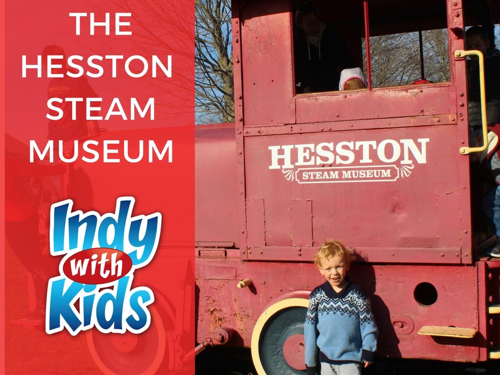 Candy Cane Express at the Hesston Steam Museum