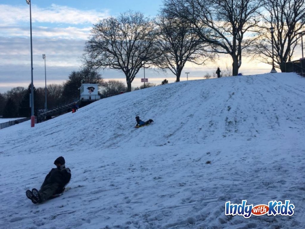 Best Snow Sledding Hills in Indianapolis Bring Your Own Sled