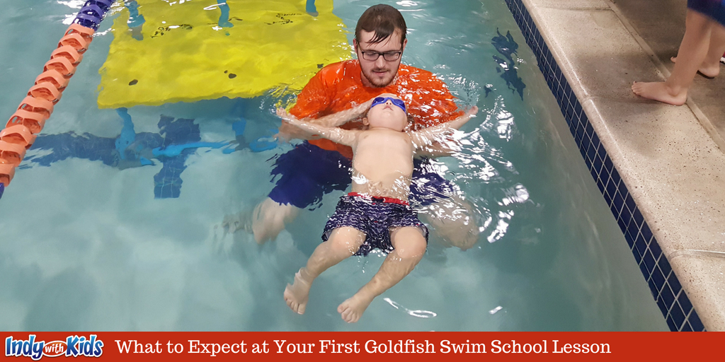What to Expect During Your Child's First Lesson at Goldfish Swim School