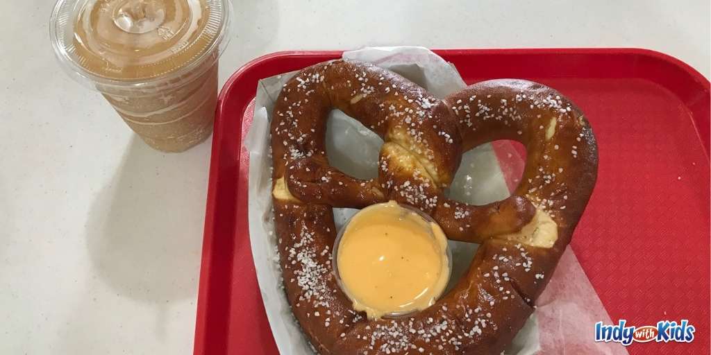 Dull's Tree Farm and Pumpkin Harvest: Pretzels, cider slushies, and more at the snack stand.