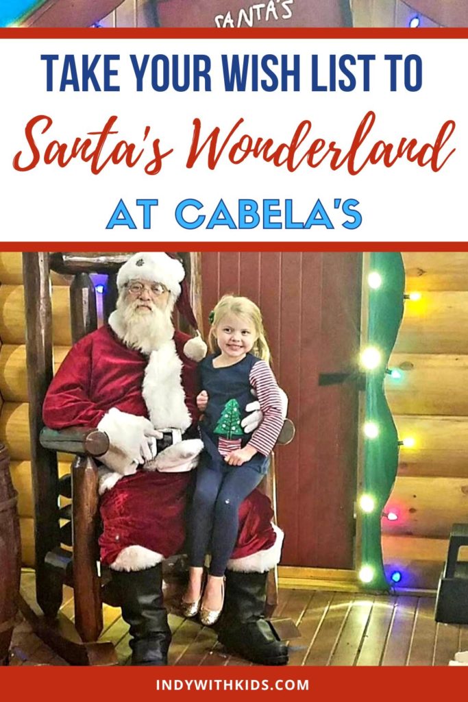 Santa's Wonderland at Cabela's in Noblesville