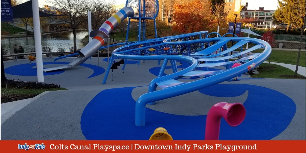 Colts Canal Playspace Downtown Indy Parks Playground