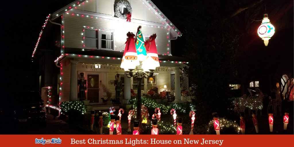Best Christmas Lights in Indianapolis: New Jersey Street