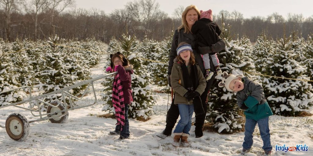Dull's Tree Farm is one of the most popular places in Central Indiana to cut down a fresh Christmas tree.