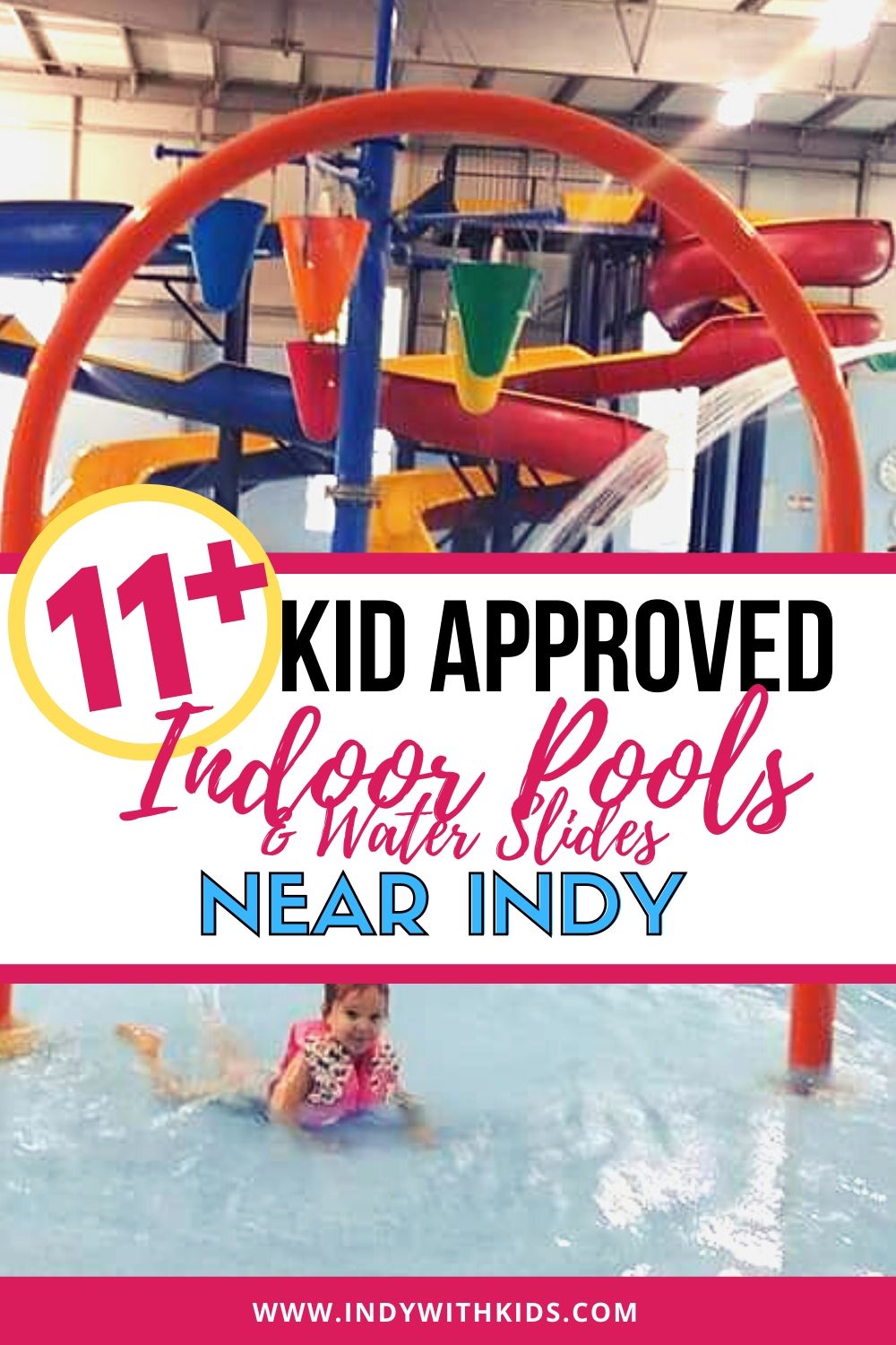 Indoor Pools & Water Slides in the Indy Area