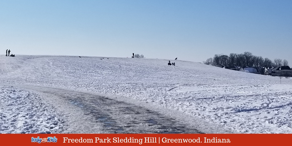 Freedom Park Sledding in Greenwood