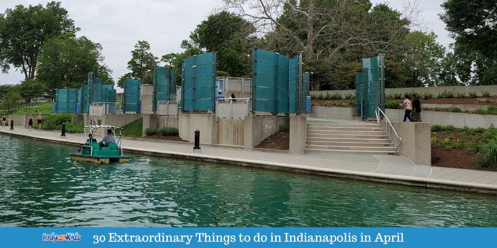 Things to do in indianapolis in april - The Canal walk at White River State Park