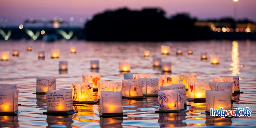 indianapolis water lantern festival
