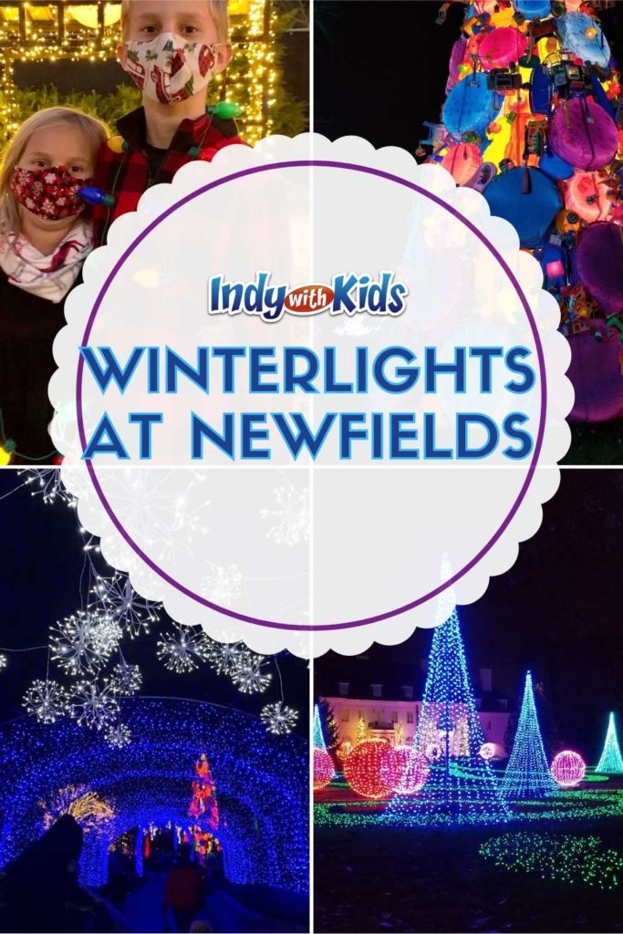 Winterlights at Newfields Walk Through a Light Filled Winter Wonderland