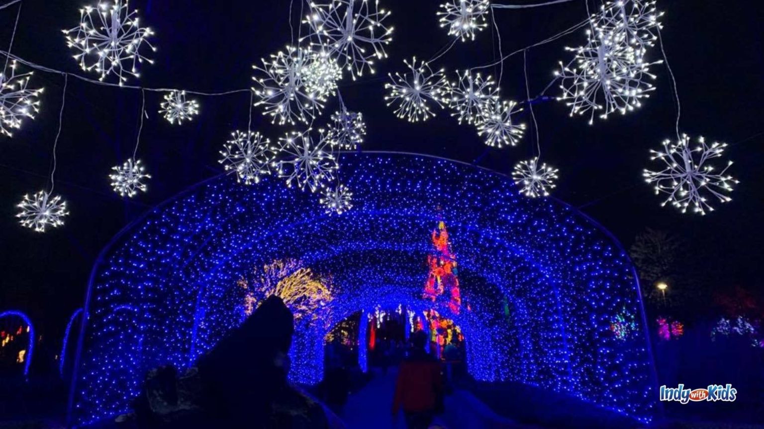 Winterlights at Newfields Walk Through a Light Filled Winter Wonderland