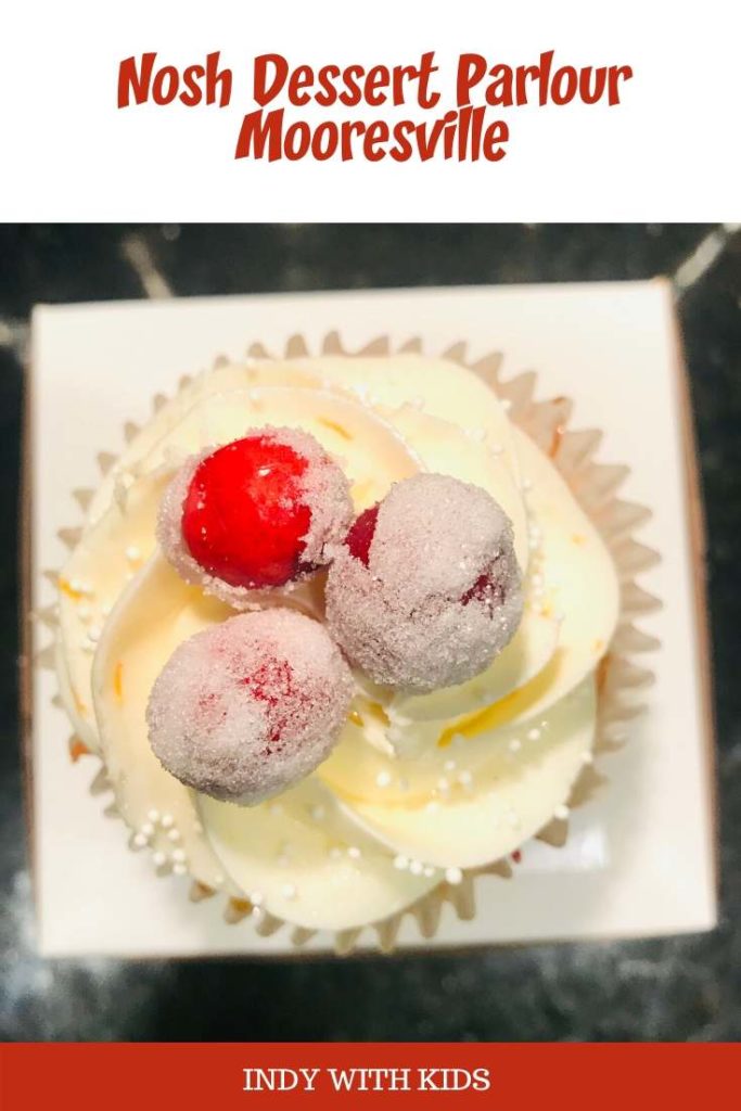 Nosh Dessert Parlour Mooresville Indy with Kids