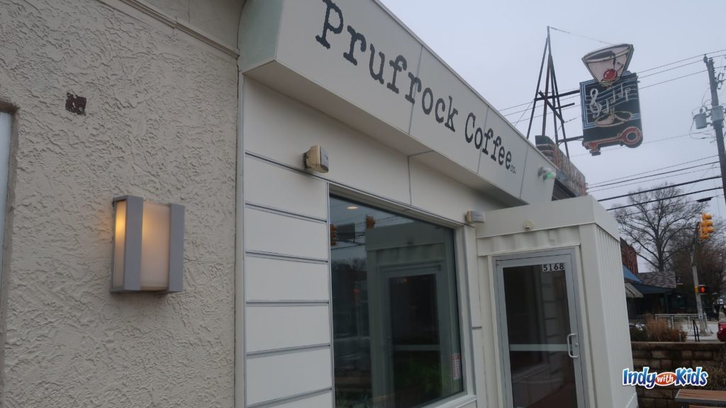 Prufrock Coffee Company exterior sign
