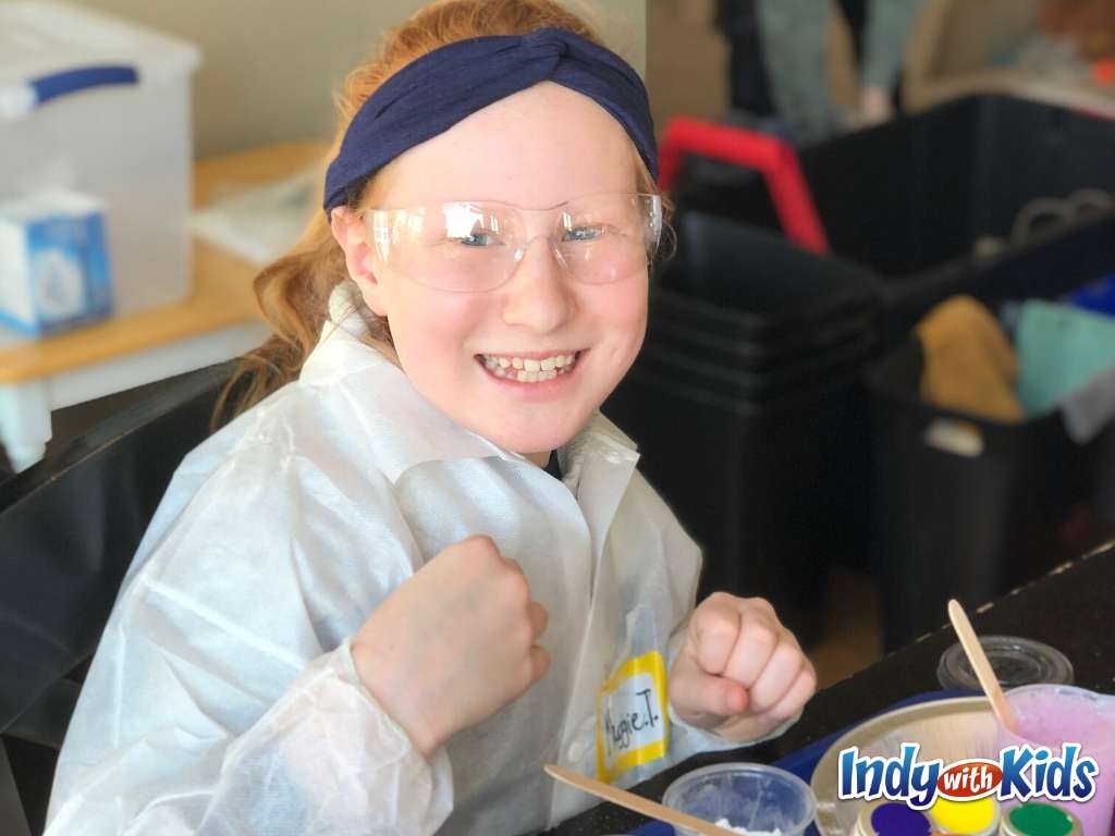 science birthday party ideas in Indianapolis