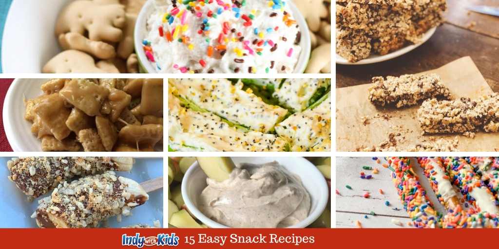 15 Easy Snack Recipes