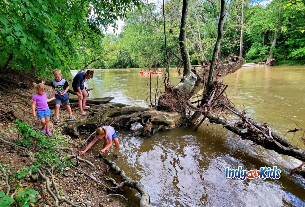 Potter's Bridge Park in Noblesville Indy with Kids