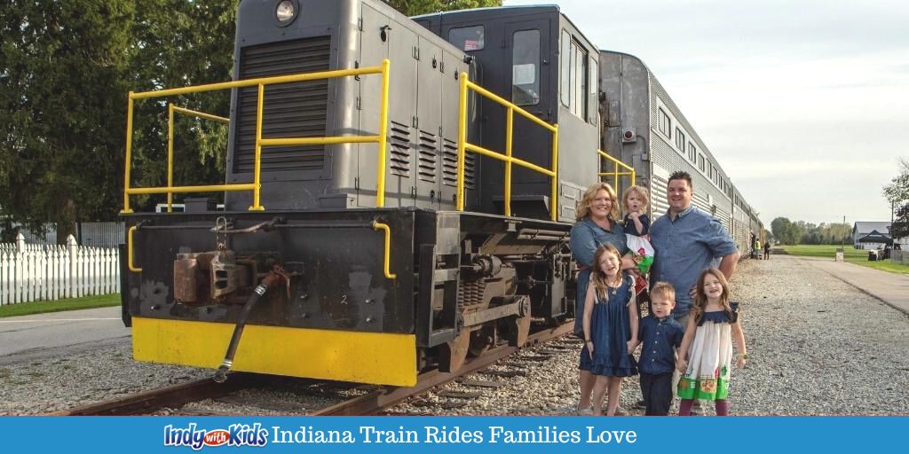Toys For Tots Caboose Rides Indy With