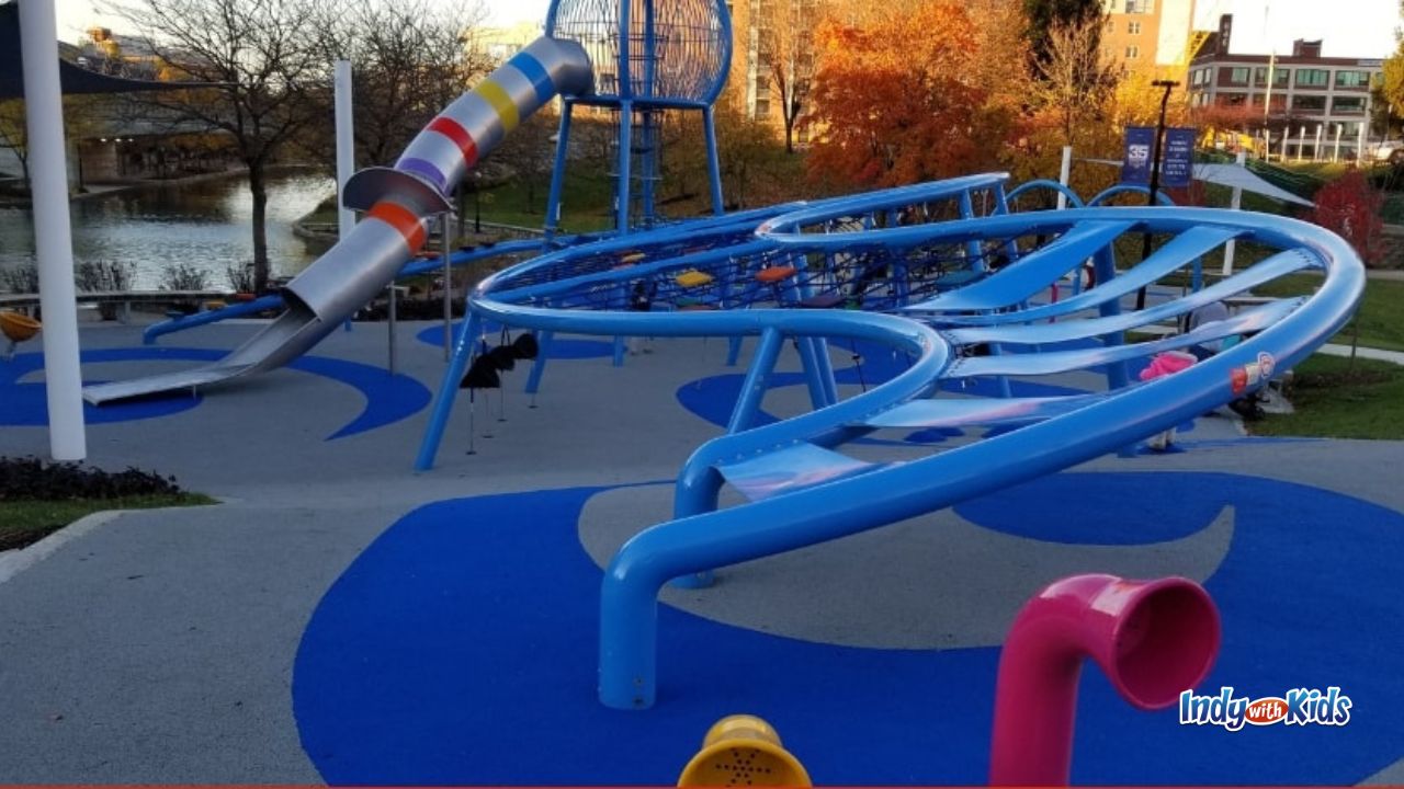 The Best Indianapolis Park: Colts Canal Playspace