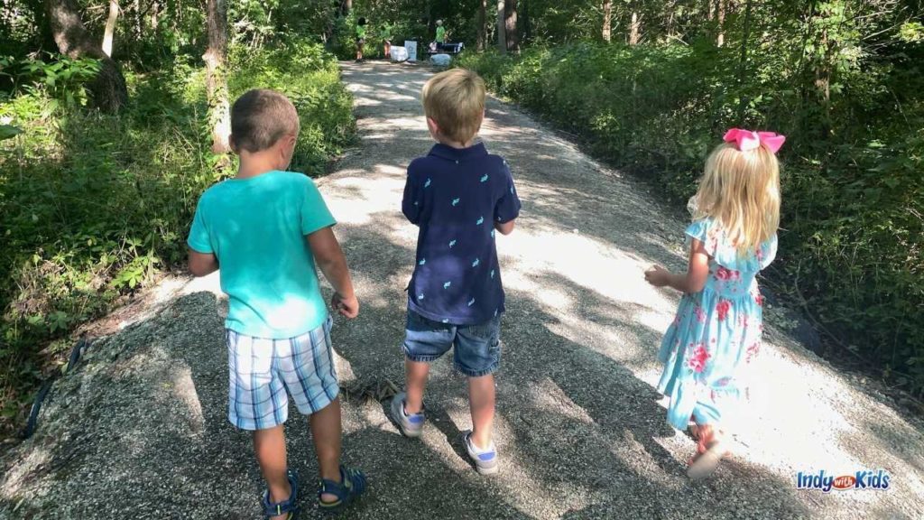 Hike the nature trail at Fishers Agripark.