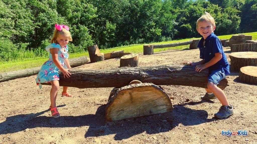 Nature-inspired play at Fishers Agripark