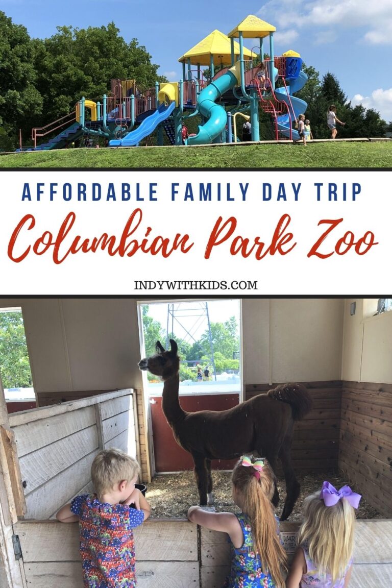 Columbian Park Zoo Inexpensive Zoo, Splash Pad & Playground in Lafayette Indy with Kids
