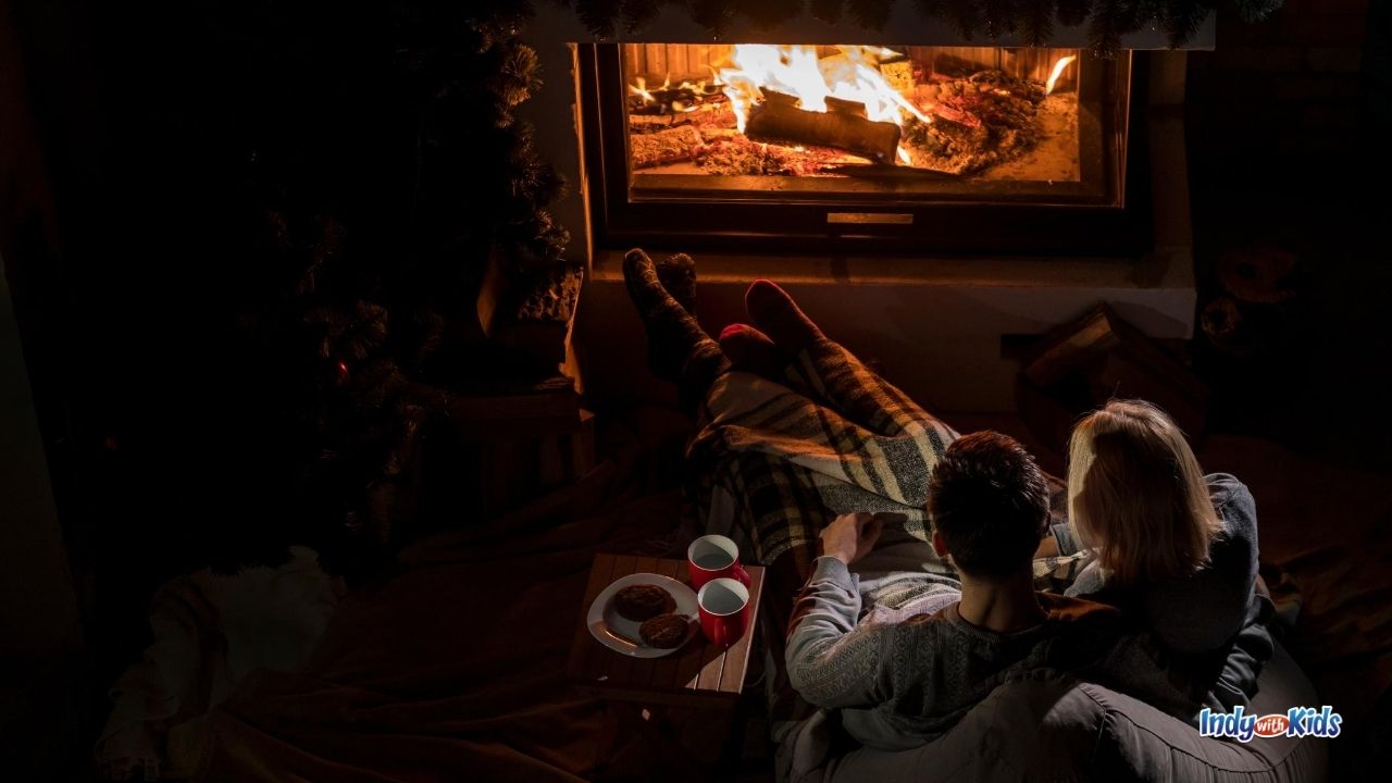 Indoor Campout - At Home Date Night Idea for Married Couples
