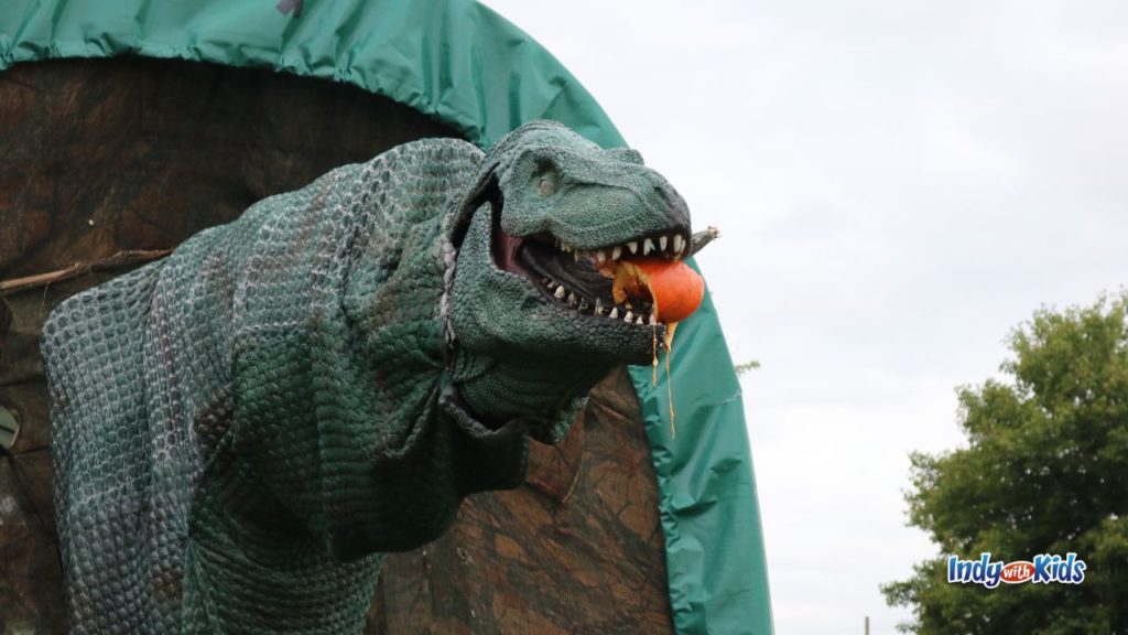 Waterman's Farm PumpkinChomping Dino, Hayride, and More in Indianapolis