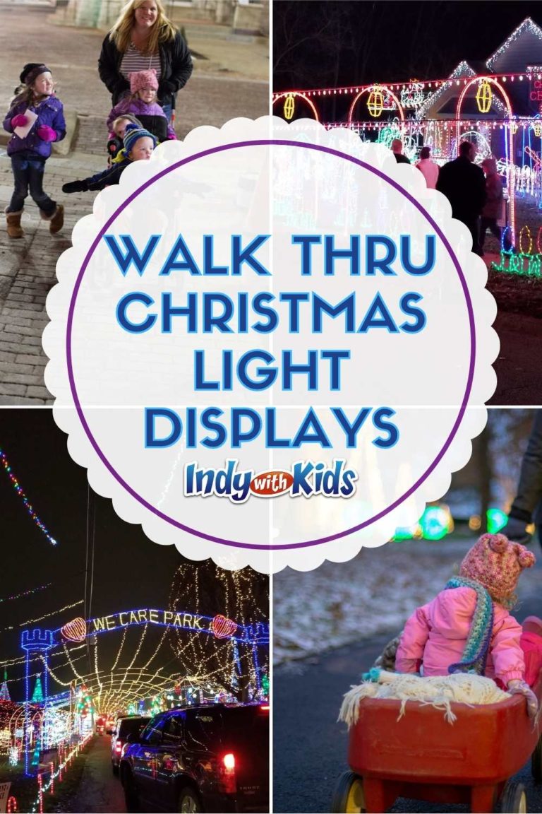Walk Through Christmas Light Displays Near Indianapolis