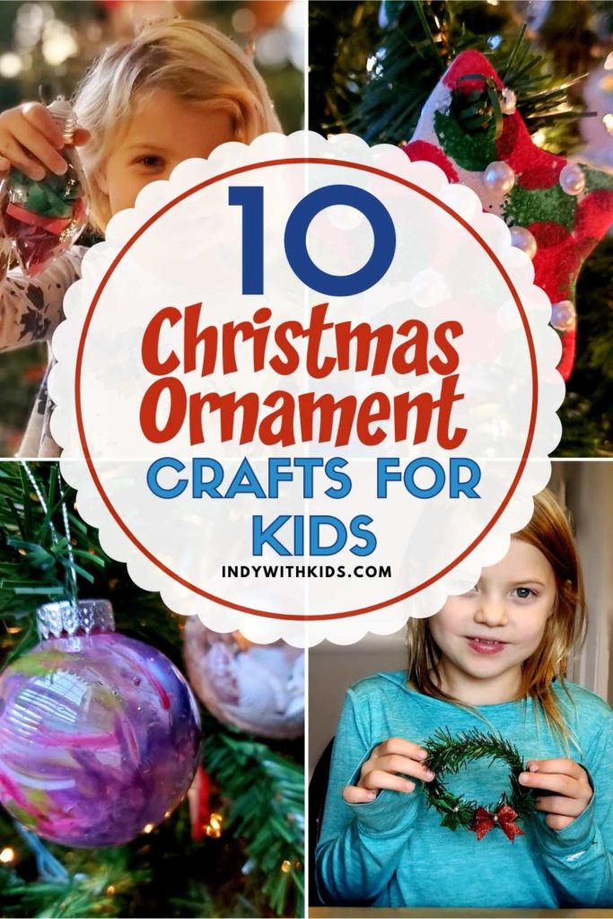 10 Easy Christmas Ornament Crafts for Kids