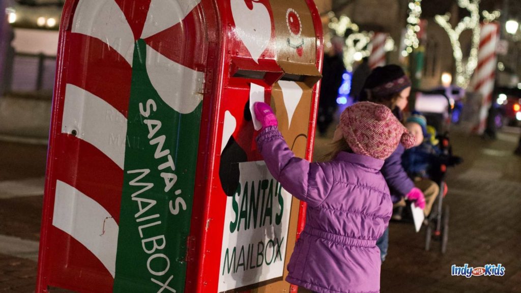 Letters placed in Santa's Mailbox will magically receive a response in just a few weeks.