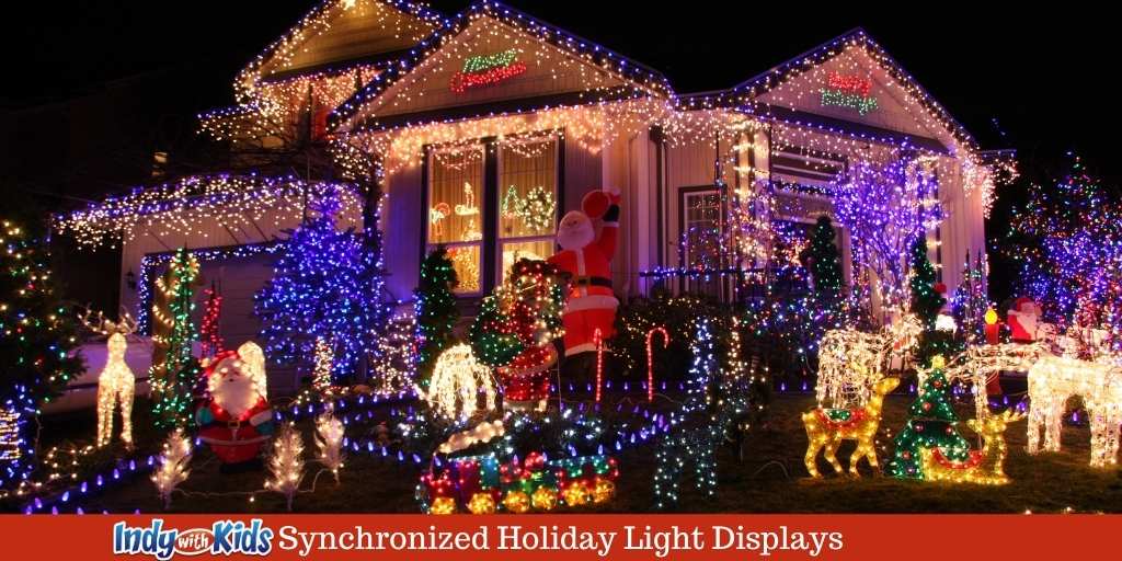 Synchronized Christmas Light Shows Light Shows Set to Holiday Music