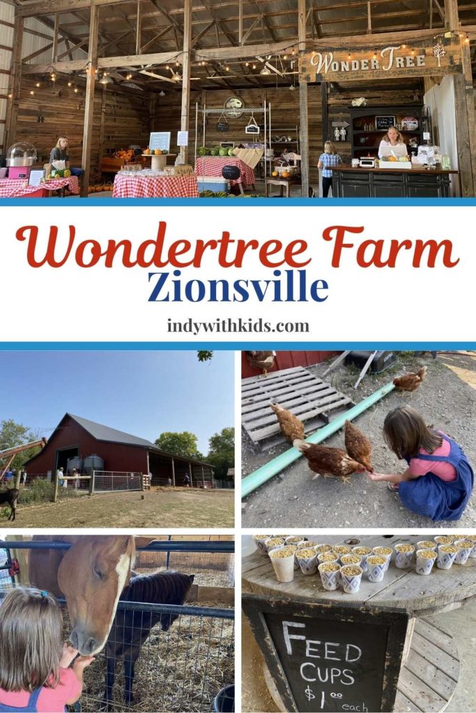 Wondertree Farm Farm & Petting Zoo in Zionsville Indy with Kids