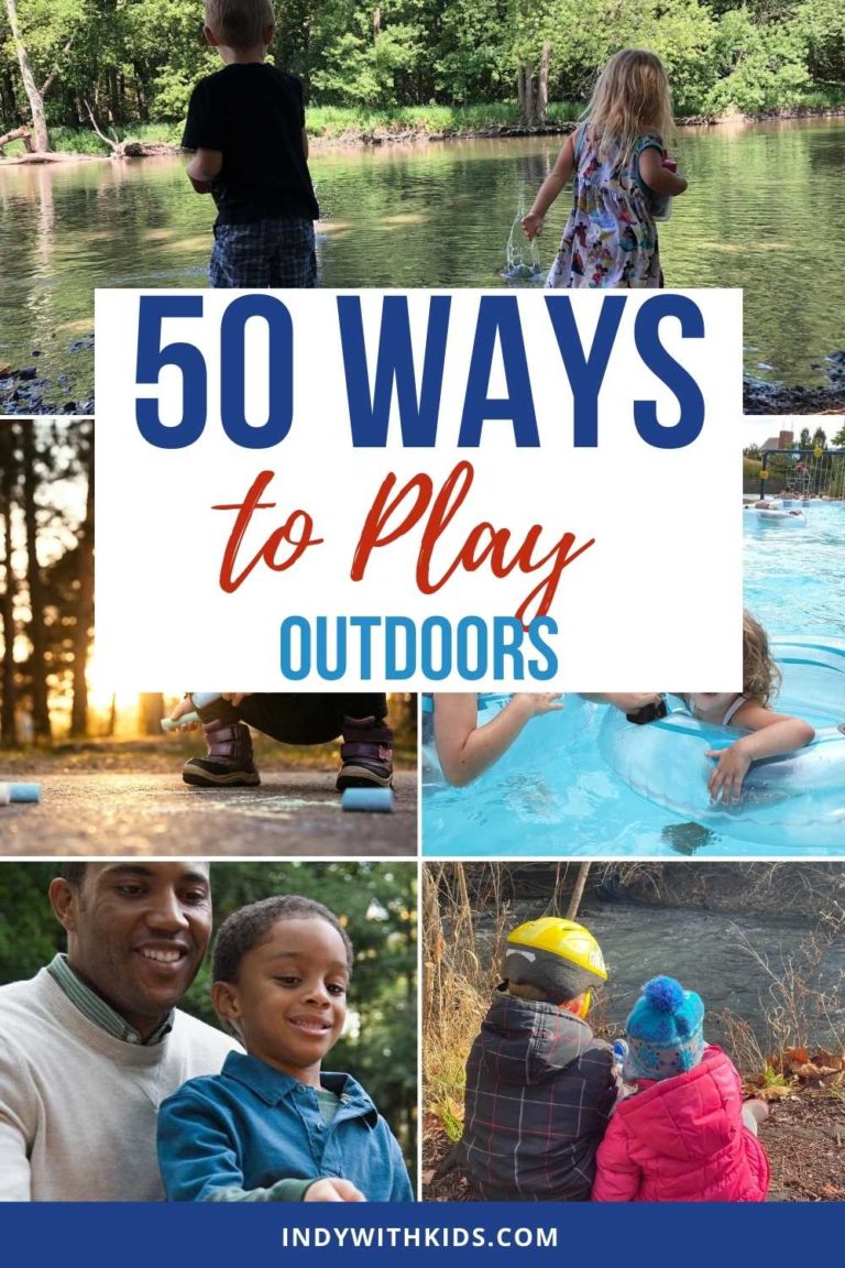 50 Ways to Play Outdoors | 1000 Hours Outside Challenge