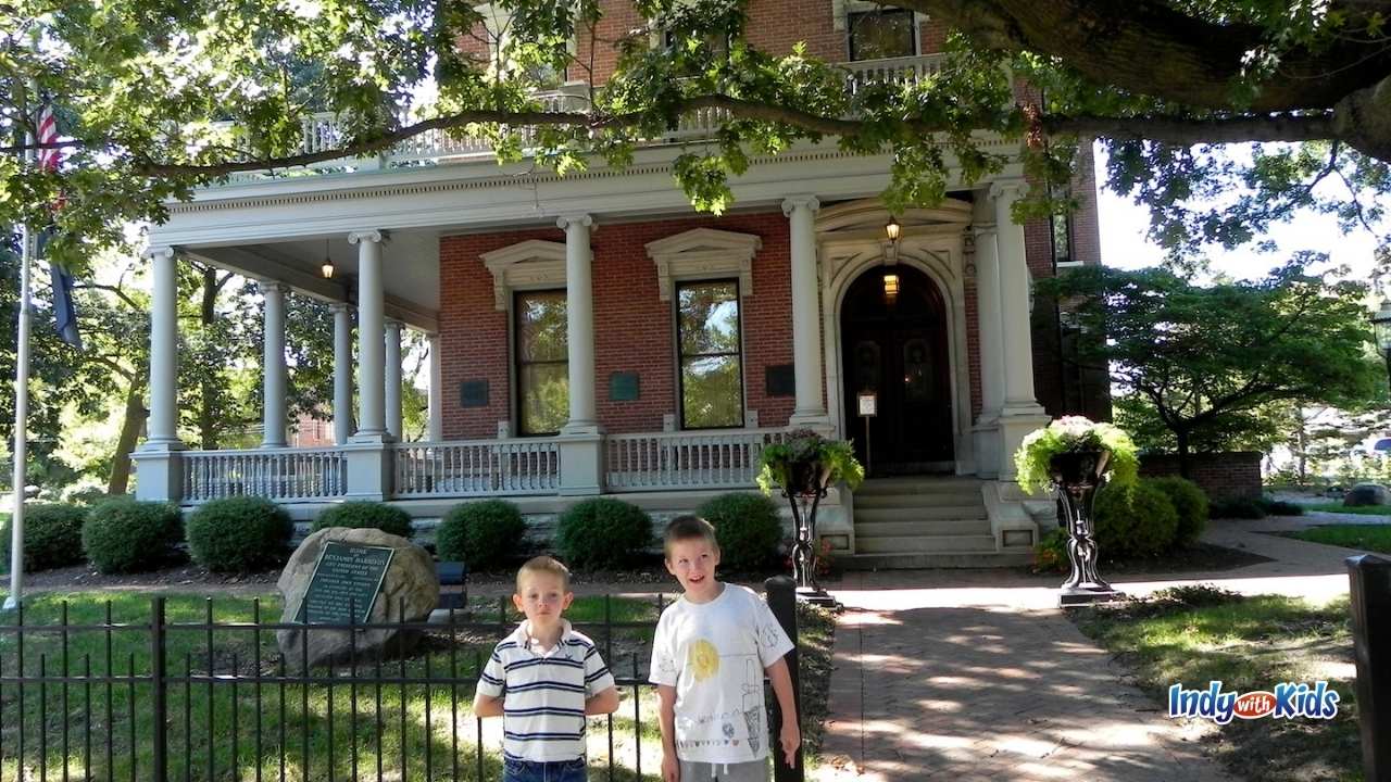 Things to do on President's Day: Visit President Benjamin Harrison's home in Indianapolis.