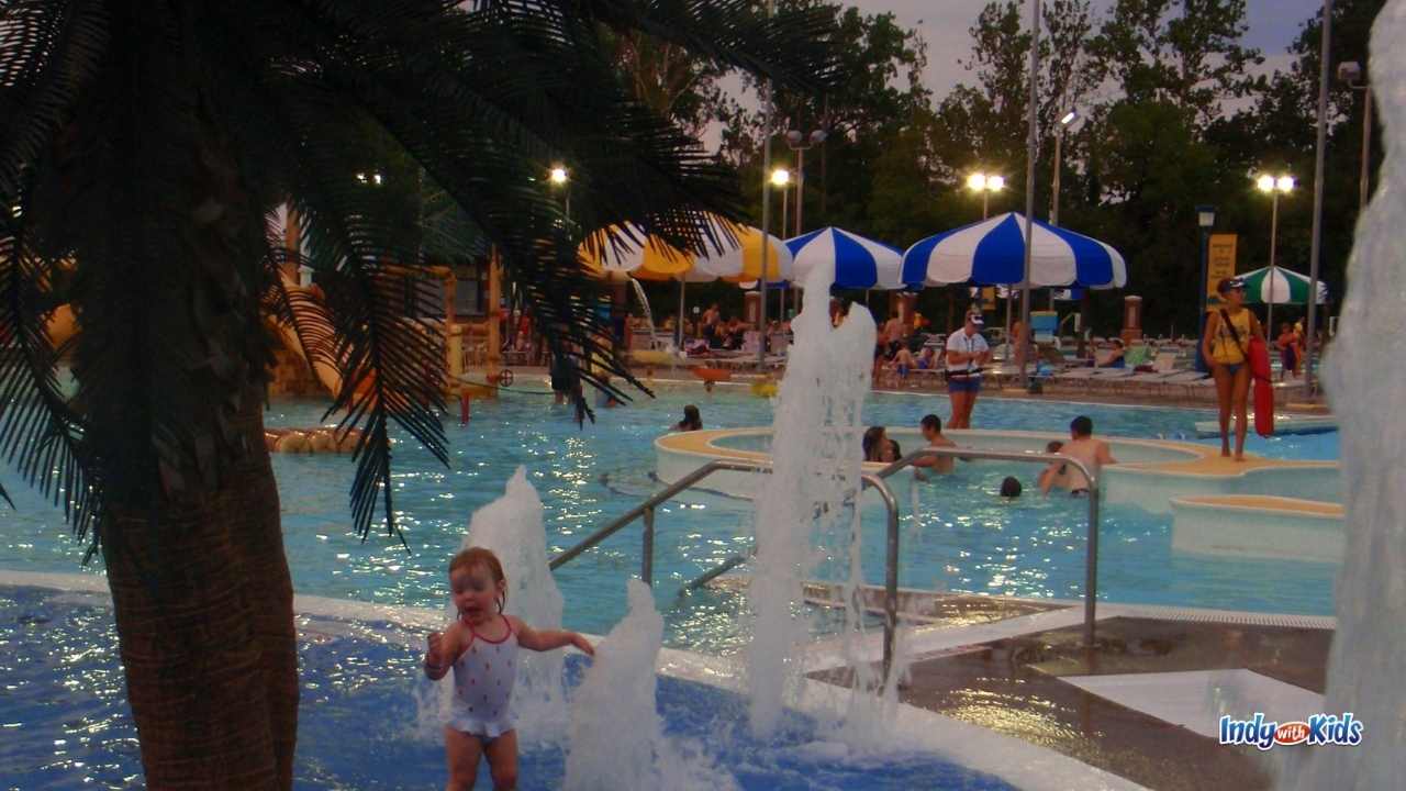 Public Pools Near Me: Splash Island in Plainfield is full of fun amenities.